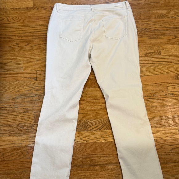 Boden White Wash Straight Leg Jeans - Picture 3 of 3